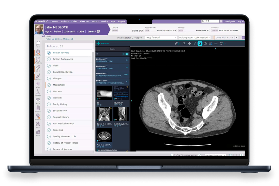 athenaOne Integration Dashboard
